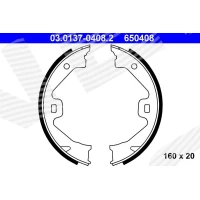 Handbrake brake pads