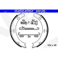 Handbrake brake pads