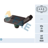 Ieplūdes kolektora spiediena sensors