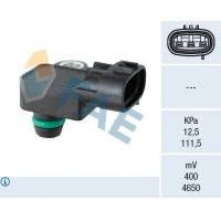 Ieplūdes kolektora spiediena sensors