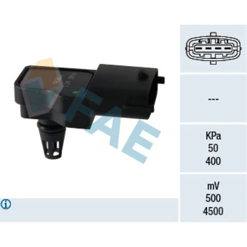 INTAKE MANIFOLD PRESSURE SENSOR - 0