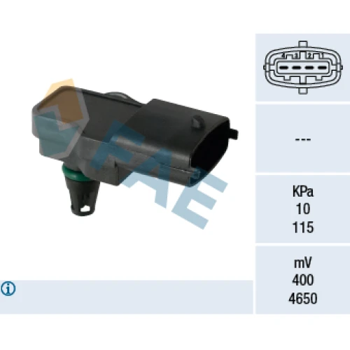 IEPLŪDES KOLEKTORA SPIEDIENA SENSORS - 0