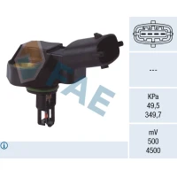 Ieplūdes kolektora spiediena sensors