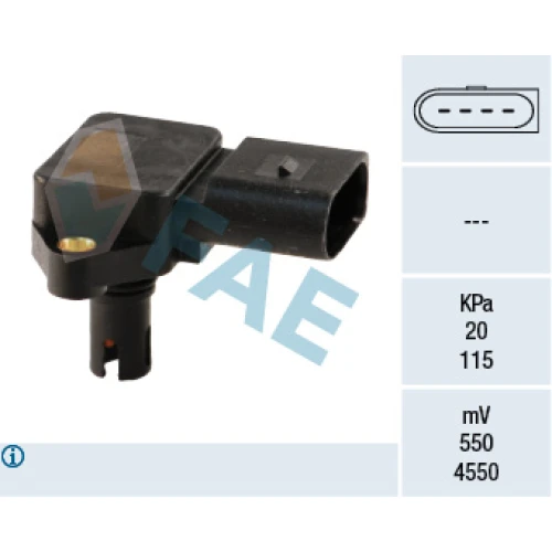 INTAKE MANIFOLD PRESSURE SENSOR - 0