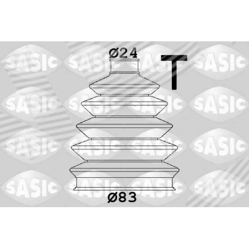 DRIVESHAFT JOINT BOOT SET - 0