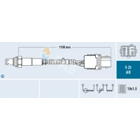 Lambda probe sensor