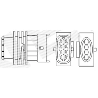 Lambda probe sensor