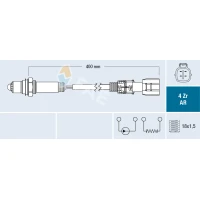 Lambda probe sensor