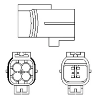 Lambda probe sensor