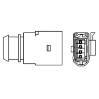 Lambda probe sensor