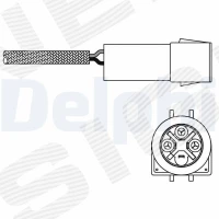 Lambda probe sensor