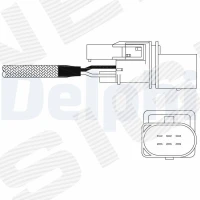 Lambda probe sensor