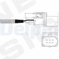 Lambda probe sensor