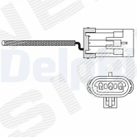 Lambda probe sensor