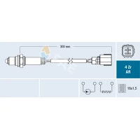 Lambda probe sensor