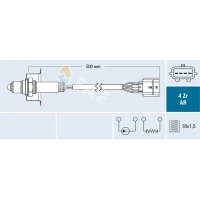 Lambda probe sensor