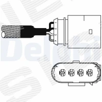 Lambda probe sensor