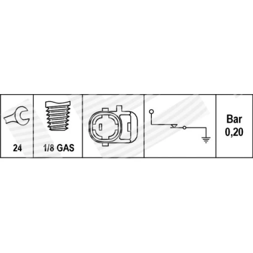 OIL PRESSURE SENSOR - 1