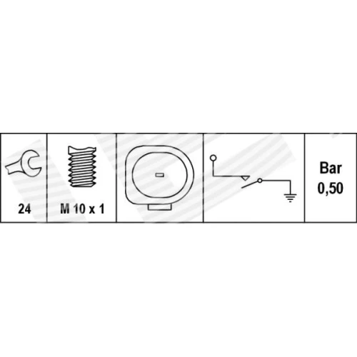 OIL PRESSURE SENSOR - 1