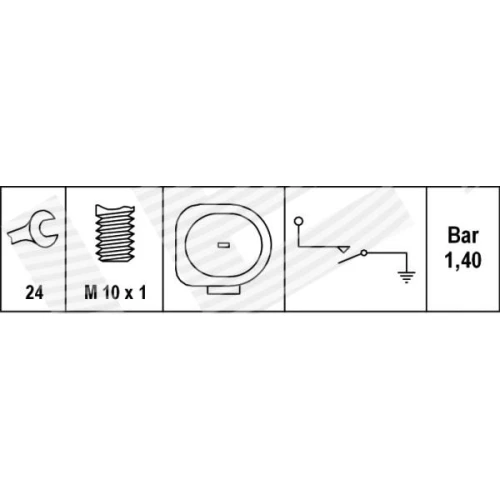 OIL PRESSURE SENSOR - 1