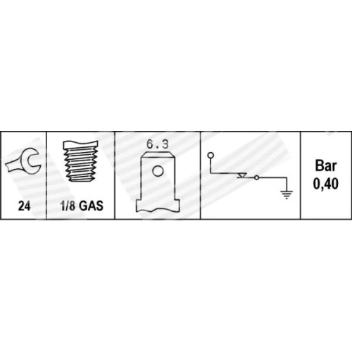 OIL PRESSURE SENSOR - 1