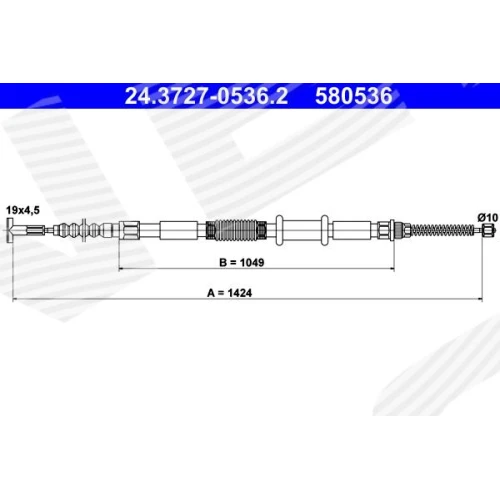 PARKING BRAKE CABLE - 0