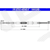 Parking brake cable