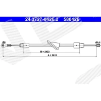 Parking brake cable