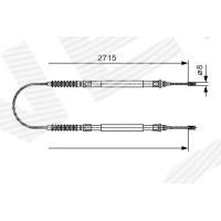 Parking brake cable