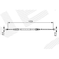 Parking brake cable