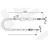 Parking brake cable