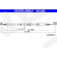 Parking brake cable