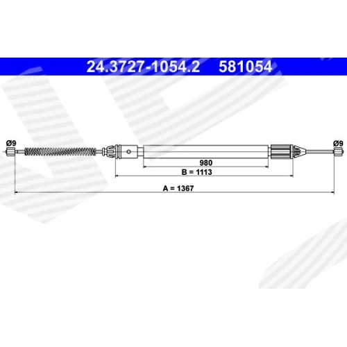 PARKING BRAKE CABLE - 0