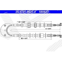 Parking brake cable