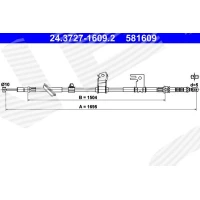 Parking brake cable