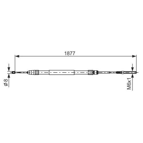 PARKING BRAKE CABLE - 4