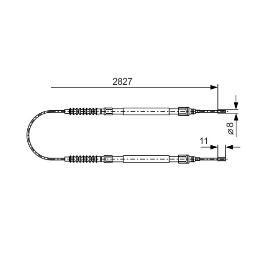 PARKING BRAKE CABLE - 4