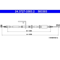 Parking brake cable