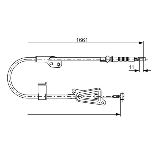 PARKING BRAKE CABLE - 4