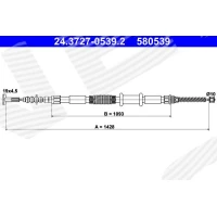 Parking brake cable