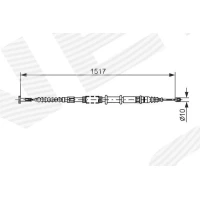 Parking brake cable