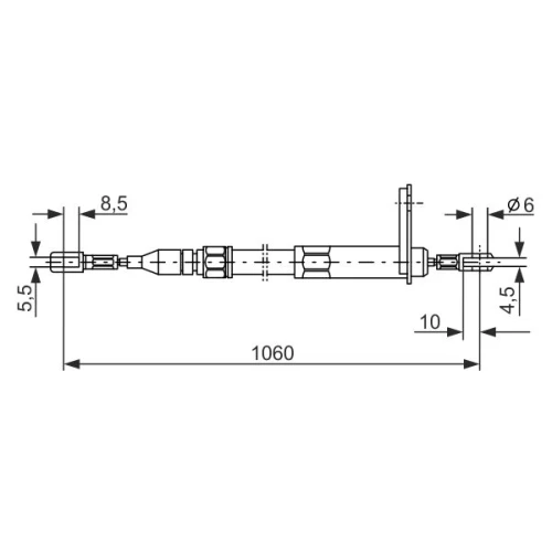 PARKING BRAKE CABLE - 4