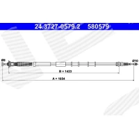 Parking brake cable