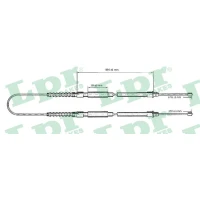 Parking brake cable