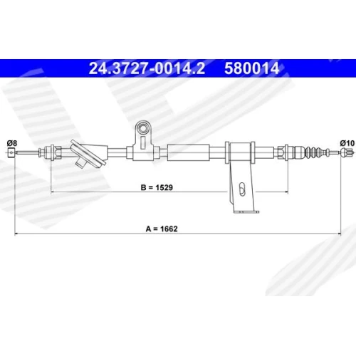 PARKING BRAKE CABLE - 0