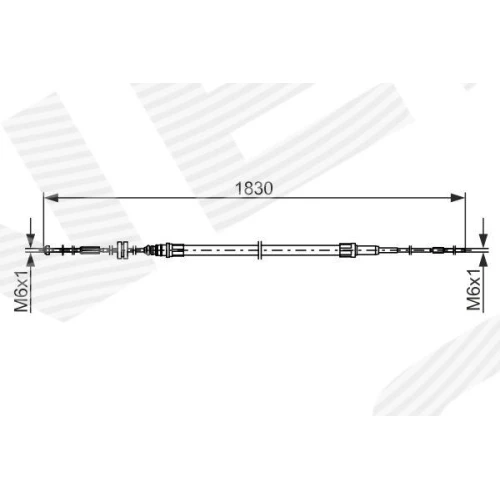 PARKING BRAKE CABLE - 4