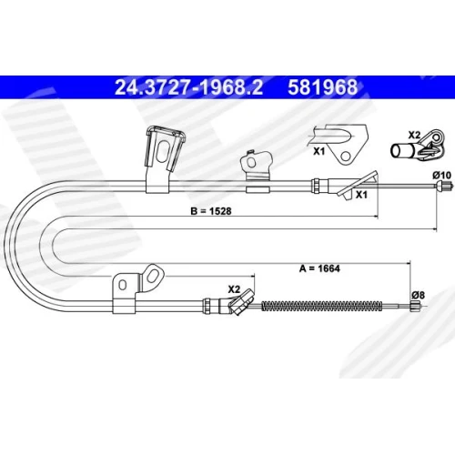 PARKING BRAKE CABLE - 0