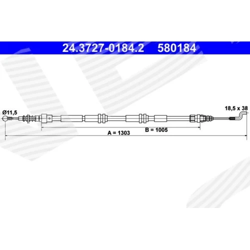 PARKING BRAKE CABLE - 0