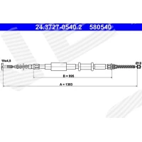 Parking brake cable