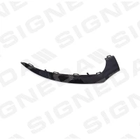 Front bumper grille strip